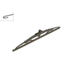 Twin Tekli Silecek 380 MM Jeep Wrangler Daihatsu Cuore Move Terios İçin (1998-) - BOSCH 3397011353