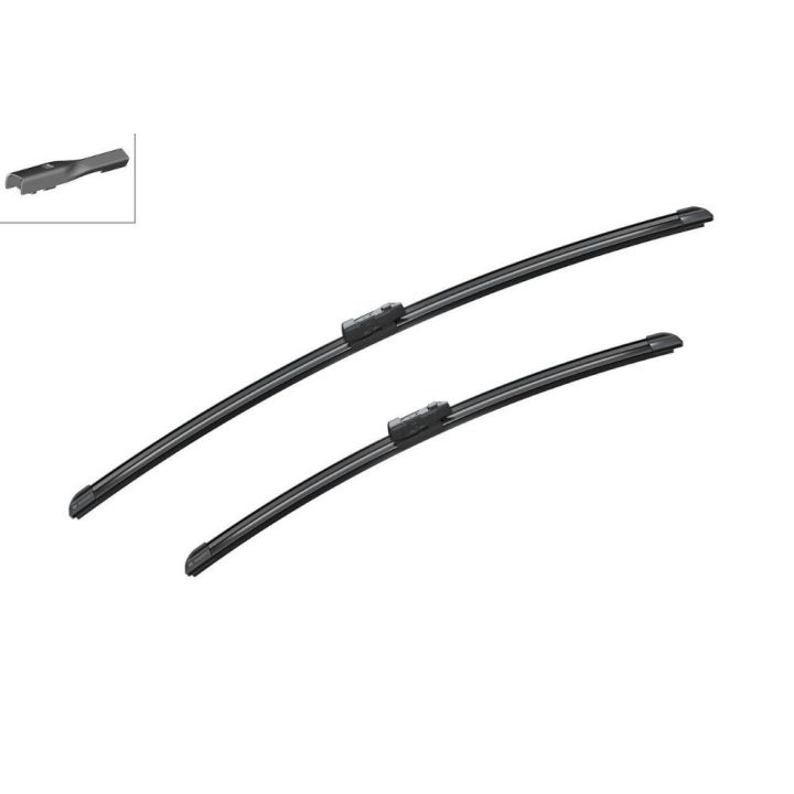 Aerotwin Silecek Süpürgesi Seti 650-500mm VW T-Roc Tesla Audi Q8 Porsche Taycan İçin (2017-) - BOSCH 3397014621