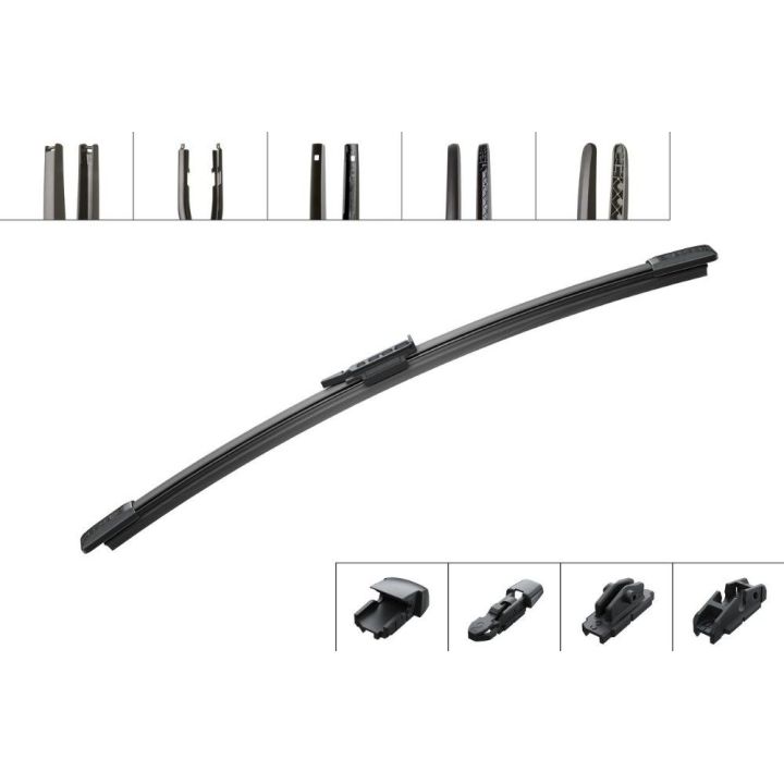 Silecek Süpürgesi Arka Tekli Aerotwin 280mm VW Golf VI/VII, Polo, Passat, Seat Leon, Skoda Fabia, Ford Focus/Fiesta, Kuga, BMW 1