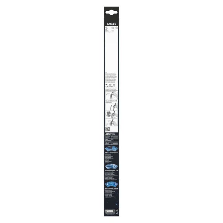 Aerotwin Silecek Süpürge Seti Üniversal 600-400mm - BOSCH 3397014877