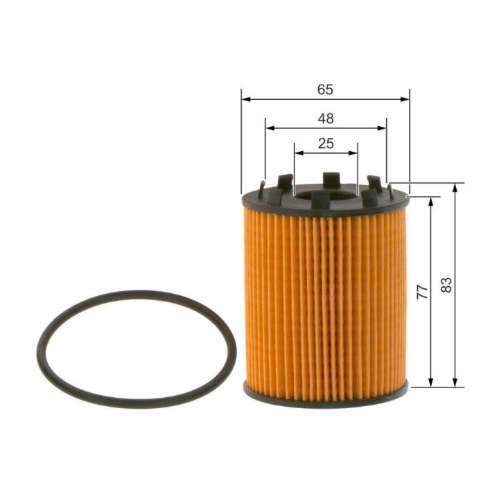 Yağ Filtresi Opel Fiat Citroen Peugeot 1.3 CDTI JTD HDI Motorlar İçin (2003-) - BOSCH 1457429256