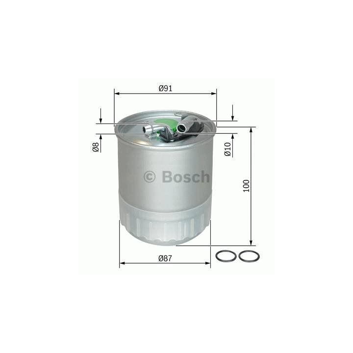 Dizel Yakıt Filtresi Sprinter C Serisi CLK CLS Commander CDI Motorlar İçin - BOSCH F026402056