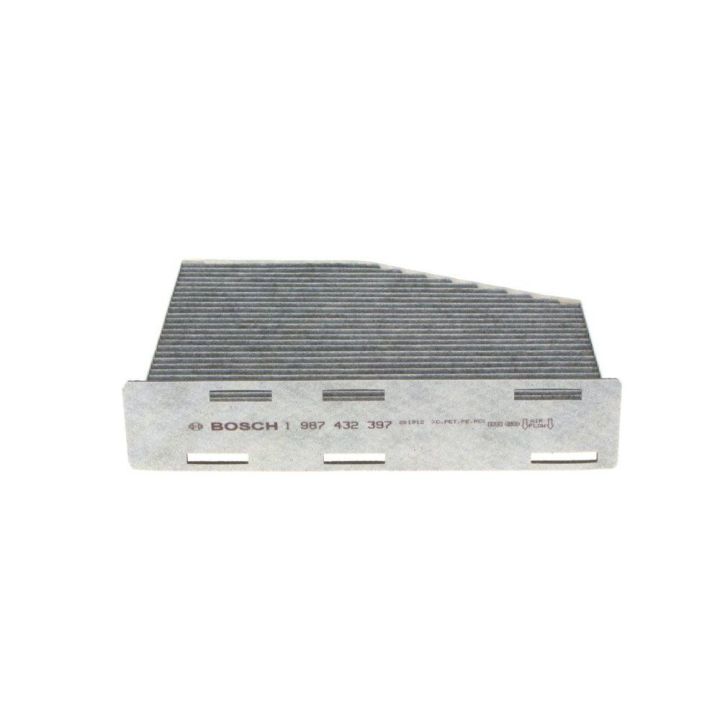 Aktif Karbonlu Polen Kabin Filtresi Audi Seat Skoda VW Modelleri İçin - BOSCH 1987432397