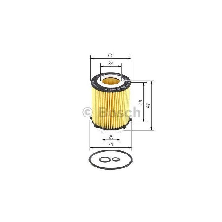 Yağ Filtresi Mercedes M270 M274 Motor W204 W205 W176 W177 W246 W212 W213 Uyumlu - Bosch F026407166
