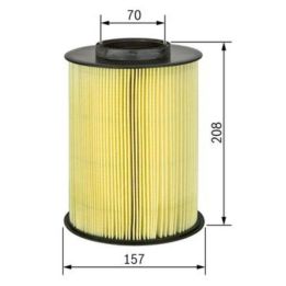 Hava Filtresi Ford Focus 2-3 C Max Connect Volvo S40 C30 V40 V50 1.5 Ecoboost 1.6 1.8 2.0 TDCI D (2004-) - Bosch F026400492
