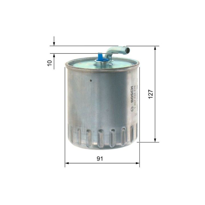 Mazot Yakıt Filtresi Mercedes OM611 W203 CL203 S203 C209 W463 Modelleri İçin - BOSCH 1457434416