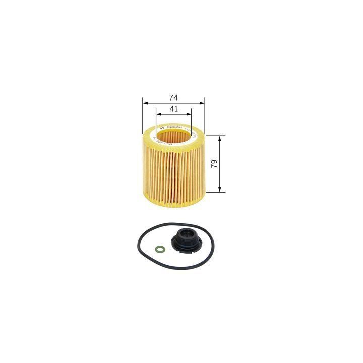 Yağ Filtresi BMW F10 F20 F30 F22 F32 F34 F36 E84 Z4 E89 (Karter Tapalı) - Bosch F026407175