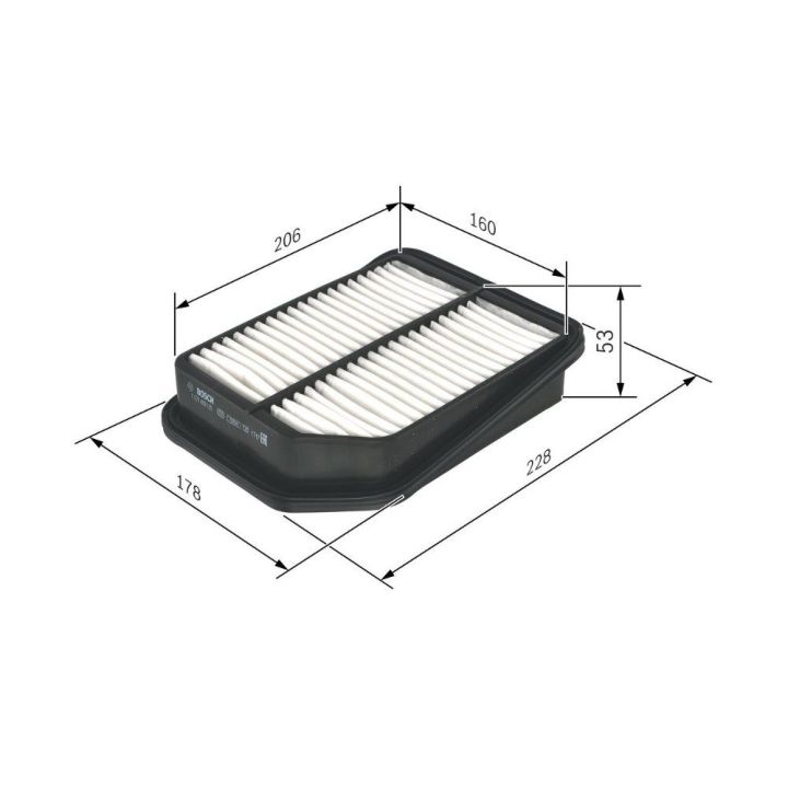 Hava Filtresi Suzuki Grand Vitara Modelleri İçin (2006-2011) - BOSCH F026400125