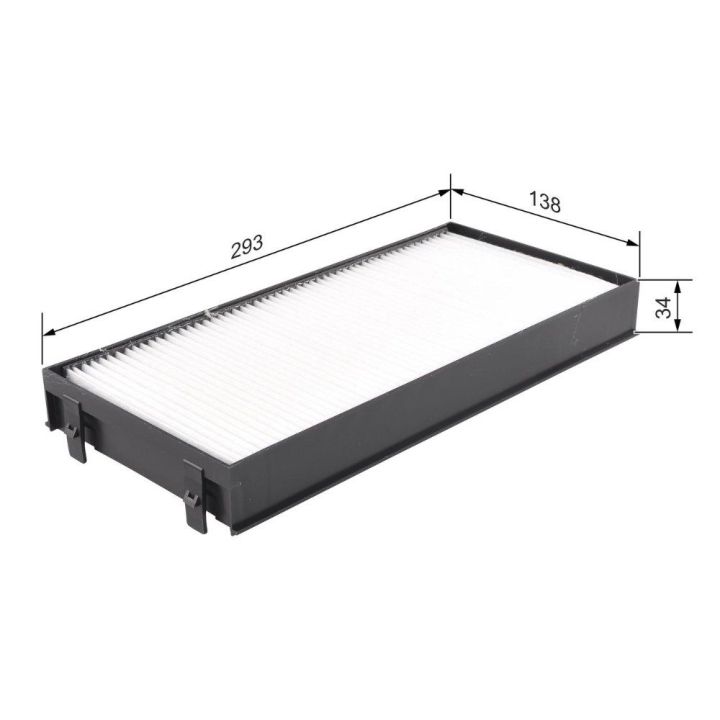 Kabin Filtresi BMW E70, F15, F85, E71, E72, F16, F86 Serisi İçin (2006-2019) - BOSCH 1987432219