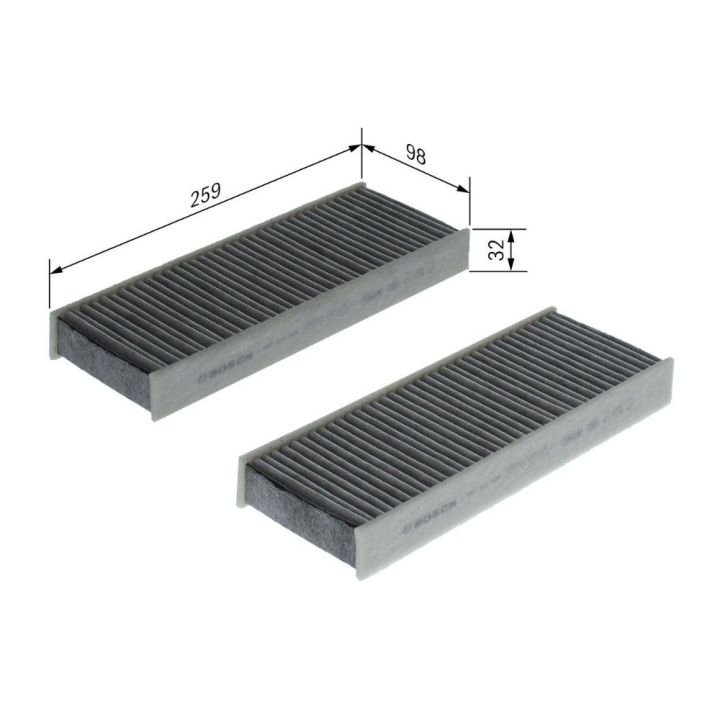 Aktif Karbonlu Polen Filtresi Peugeot 308 - Bosch 1987435525