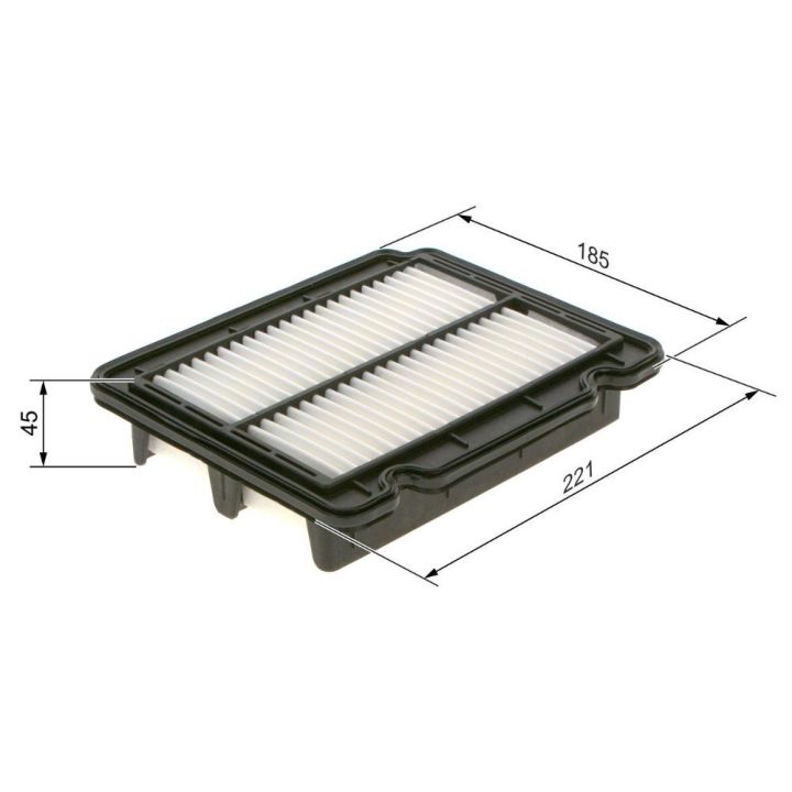 Hava Filtresi Chevrolet Kalos Aveo Daewoo (2002-2010) - Bosch 09864B0045