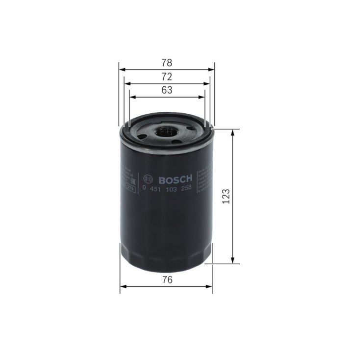 Yag Filtresi Fiat Palio Siena Albea Jeep Cherokee Voyager Caravan - BOSCH 0451103258