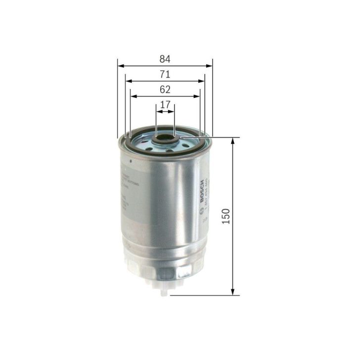 Yakıt Filtresi Fiat Ducato Stilo Marea Doblo Palio 1.9 - Bosch 1457434460