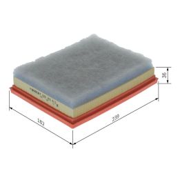 Standart Motor Hava Filtresi - Bosch F026400613