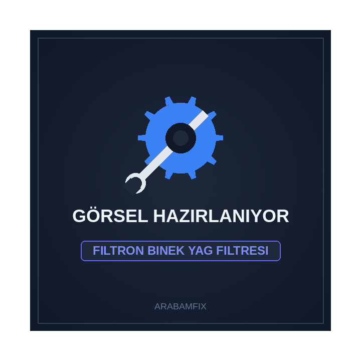 Yağ Filtresi Opel Astra G-H / Combo 1.7 Dti 16V-1.7 Cdti (Eski: Oe648/4) - Filtron OE2001