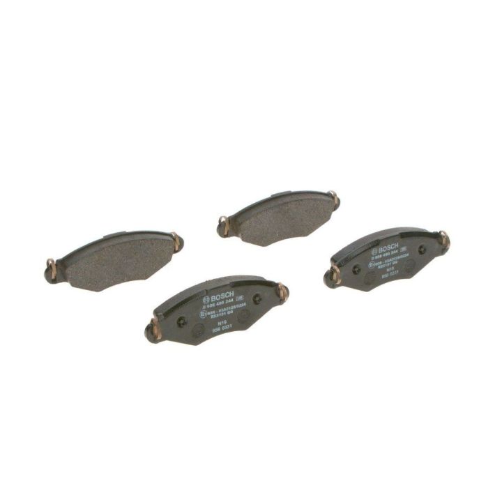 Ön Fren Balatası Peugeot 206 206+ Renault Kangoo (1998-) - BOSCH 0986495244