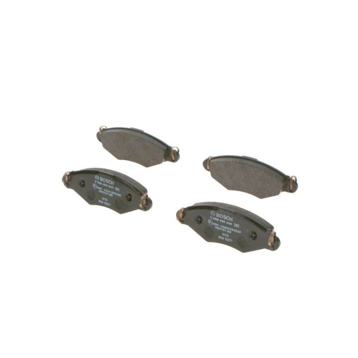 Ön Fren Balatası Peugeot 206 206+ Renault Kangoo (1998-) - BOSCH 0986495244