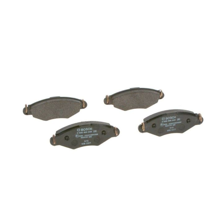 Ön Fren Balatası Peugeot 206 206+ Renault Kangoo (1998-) - BOSCH 0986495244
