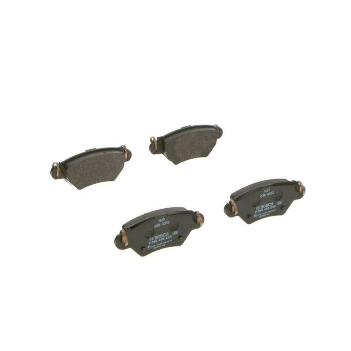Arka Fren Balatası Astra G Zafira İçin (1998-2004) - Bosch 0986495250