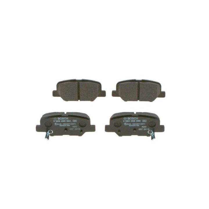 Arka Fren Balatası ASX Outlander Mazda 6 Ve Citroen C4 İçin (2012-) - Bosch 0986495358