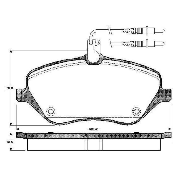 Ön Fren Balatası Citroen C5 - Bosch 0986TB2880