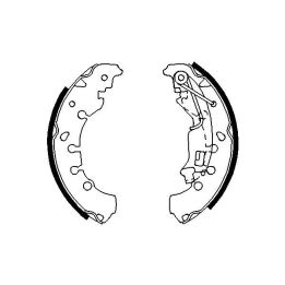 El Fren Balatası Fiat Idea Punto (2002-) - Bosch 0986487702