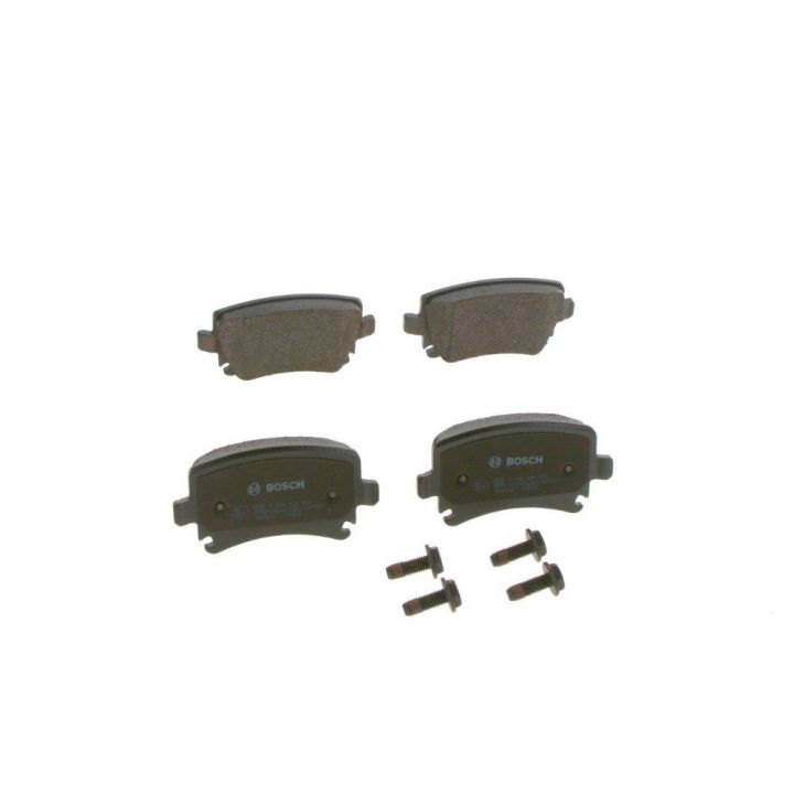 Arka Disk Fren Balatası Audi A3 A4 VW Golf Jetta Skoda Octavia İçin (2003-) - Bosch 0986494053