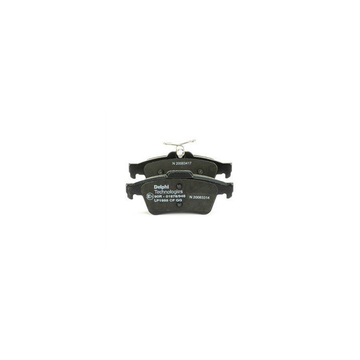 Arka Fren Balatası 123mm Vectra C Focus 508 (2010-) - Delphi LP1958