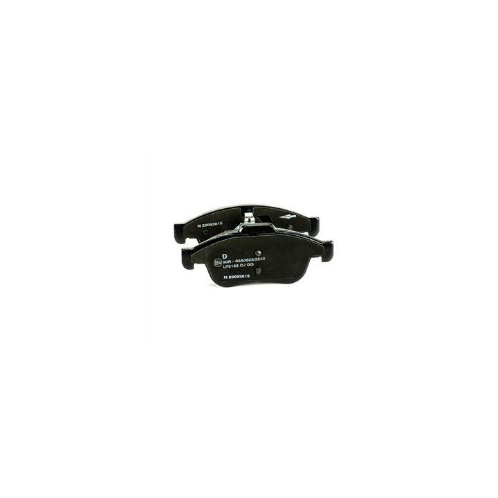 Ön Fren Balatası 155mm Renault Fluence Megane III Captur Ve Dacia Duster (2010-) - Delphi LP2152