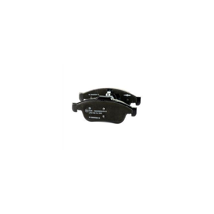 Ön Fren Balatası 155mm Renault Fluence Megane III Captur Ve Dacia Duster (2010-) - Delphi LP2152