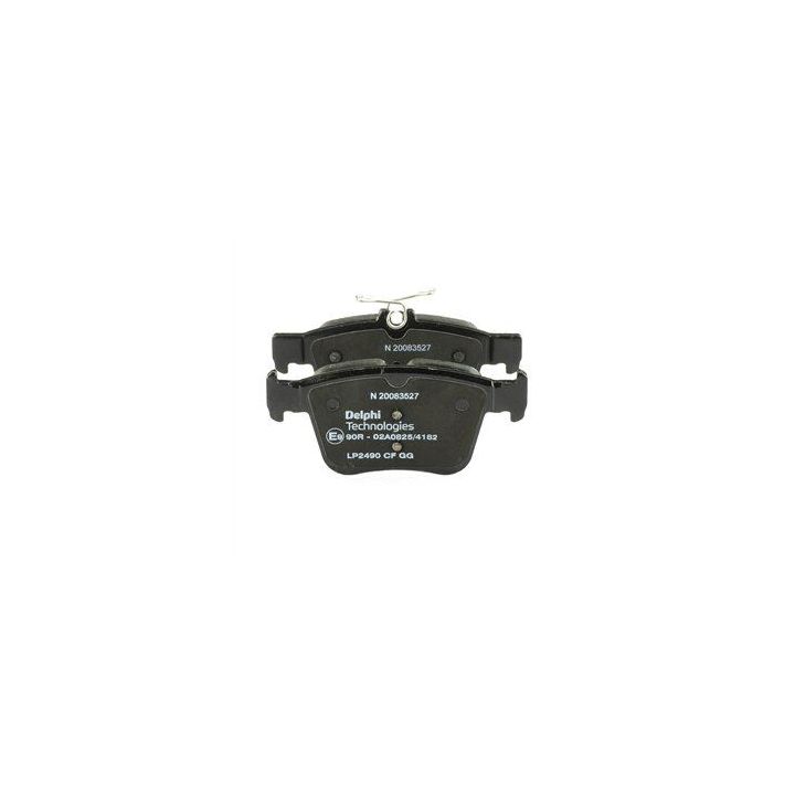 Arka Fren Balatası 123mm Golf VI-VII Audi A3 Seat Ateca Leon (2012-) - Delphi LP2490