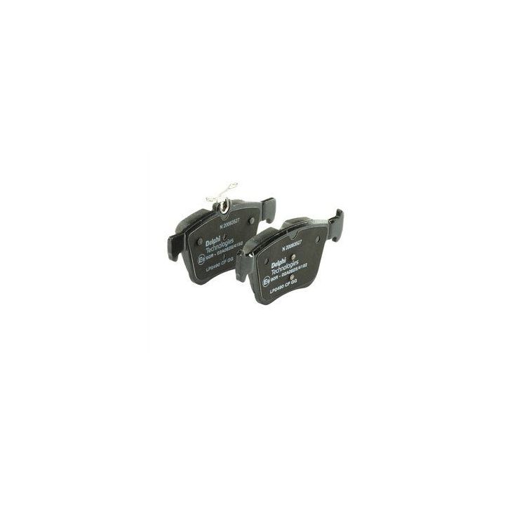 Arka Fren Balatası 123mm Golf VI-VII Audi A3 Seat Ateca Leon (2012-) - Delphi LP2490