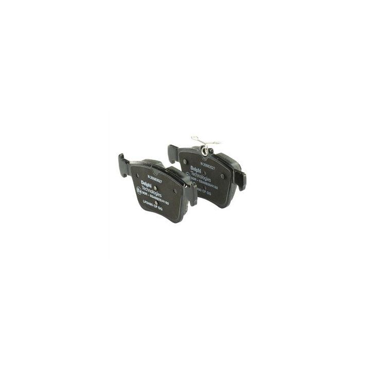 Arka Fren Balatası 123mm Golf VI-VII Audi A3 Seat Ateca Leon (2012-) - Delphi LP2490