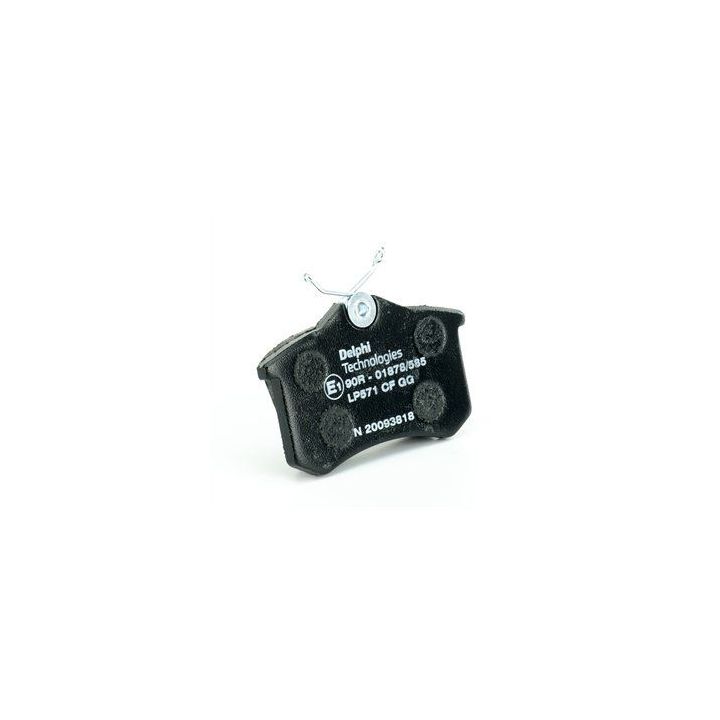 Arka Fren Balatası 87mm Passat 307 Megane II Partner Tepe - Delphi LP571