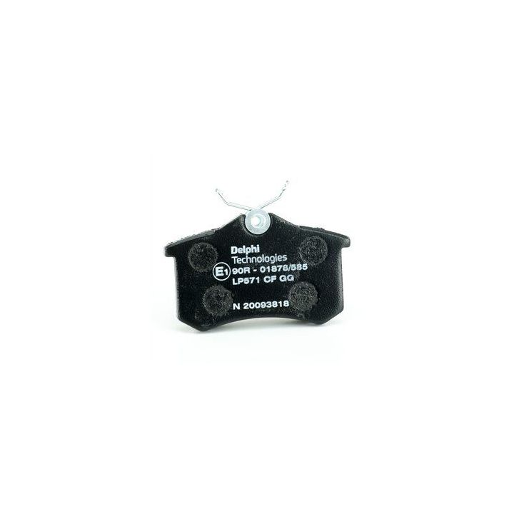Arka Fren Balatası 87mm Passat 307 Megane II Partner Tepe - Delphi LP571