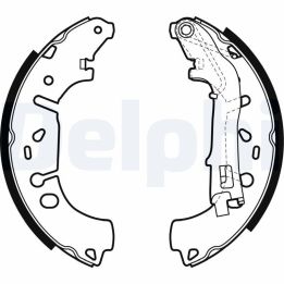 Arka Fren Balatası Fiat Punto Linea Opel Corsa D E (2007-) - Delphi LS1981