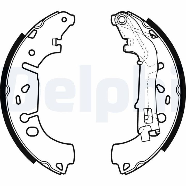Arka Fren Balatası Fiat Punto Linea Opel Corsa D E (2007-) - Delphi LS1981