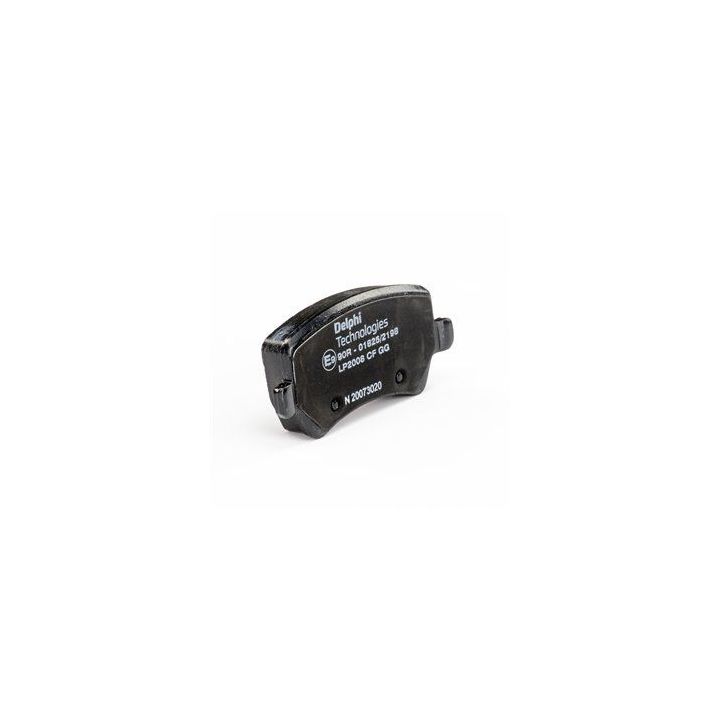 Arka Fren Balatası (106 MM) Land Rover Freelander 2 Ford S-Max Galaxy II Volvo V60 V70 S80 S60 İçin (2006-) - DELPHİ LP2008