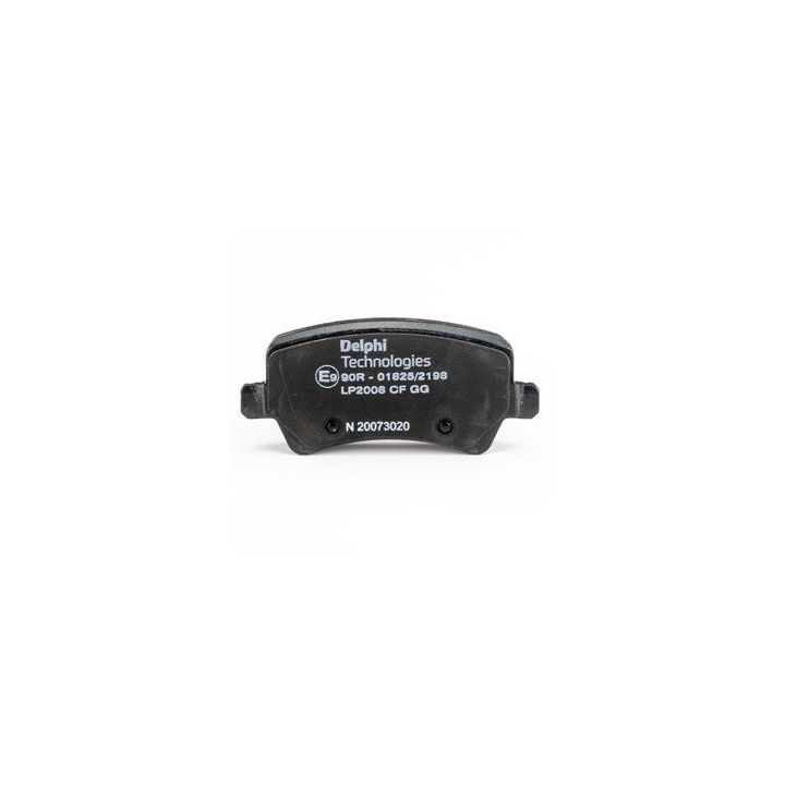 Arka Fren Balatası (106 MM) Land Rover Freelander 2 Ford S-Max Galaxy II Volvo V60 V70 S80 S60 İçin (2006-) - DELPHİ LP2008