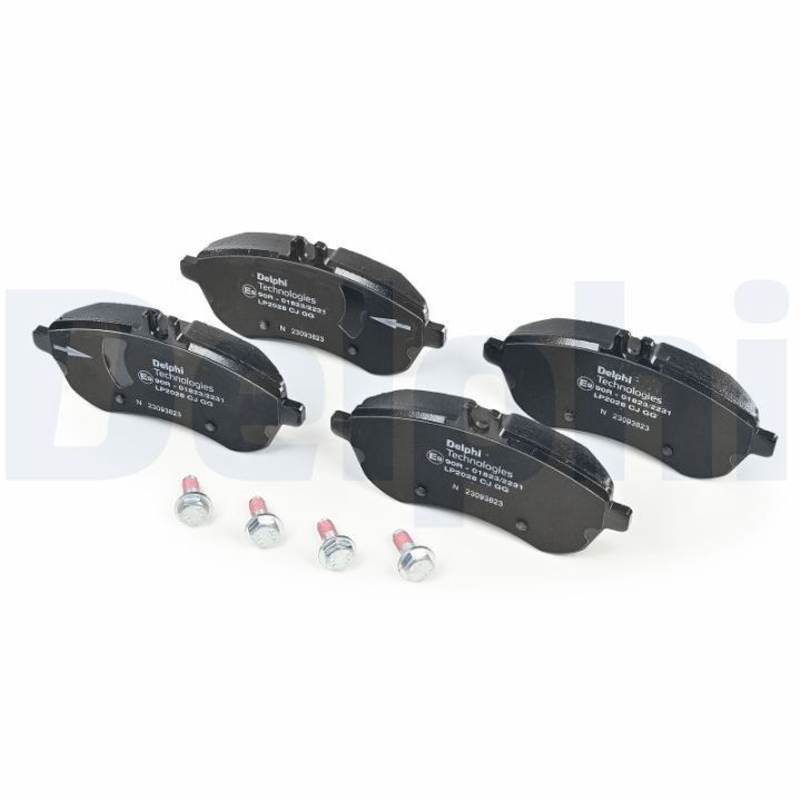 Ön Fren Balatası (146 MM) Mercedes W204 S204 W212 A207 C207 S212 R172 İçin (2007-) - DELPHİ LP2028