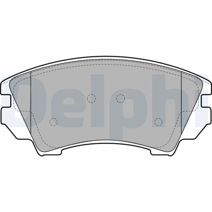 Ön Fren Balatası Opel Astra J Insignia Zafira Chevrolet Camaro Malibu İçin (2008-) - DELPHİ LP2081