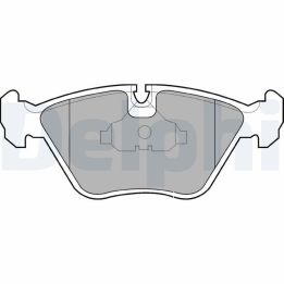 Ön Fren Balatası Bmw E32 E34 E36 M3 M5 Z3 - Delphi Lp602