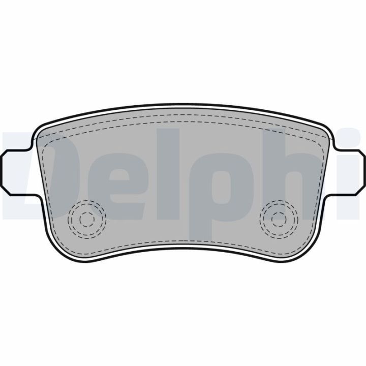 Ön Arka Fren Disk Balatası Renault Megane III Mercedes E Serisi İçin (2008-) - DELPHİ LP2153