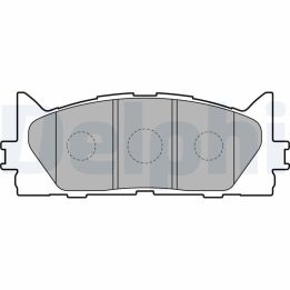 Fren Disk Balatası Toyota Camry Lexus ES240 ES350 İçin - DELPHİ LP2169