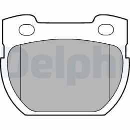 Fren Balatası Land Rover Defender 90 110 130 İçin - DELPHİ LP777