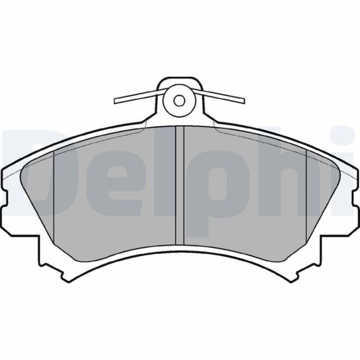 Ön Fren Balatası Mitsubishi Colt VI Smart Forfour (2004-) - DELPHİ LP993