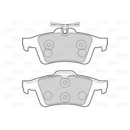 Arka Disk Fren Balatası Ford Focus Opel Vectra Renault Laguna İçin (2005-) - VALEO 670007