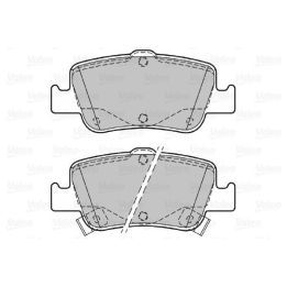 Toyota Corolla Auris Arka Disk Fren Balatası (2003-2007) - Valeo 670377