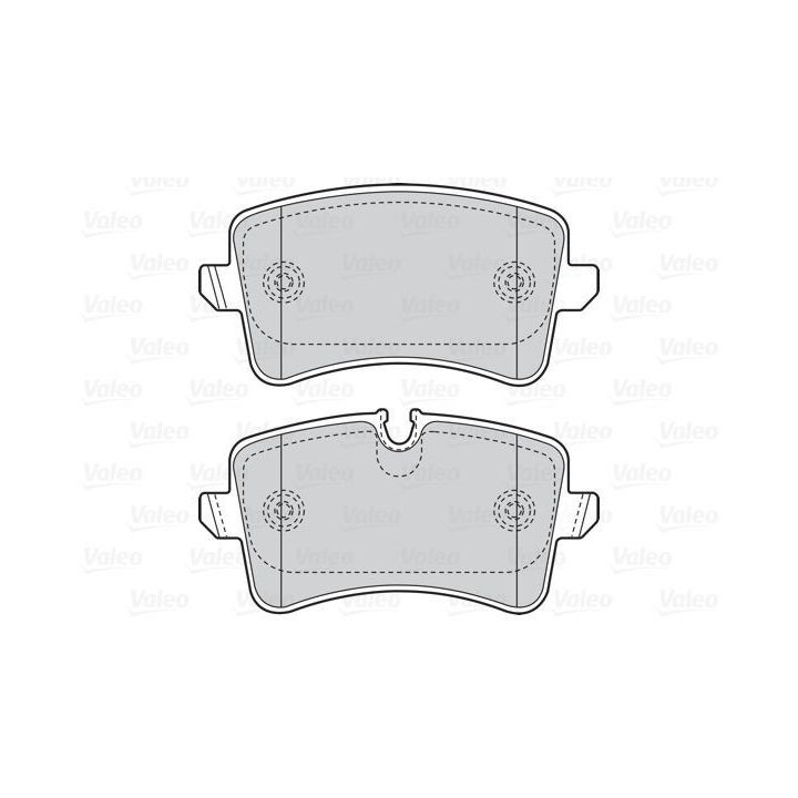 Audi A4 A5 Arka Disk Fren Balatası (2007-) - Valeo 670378