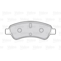 Peugeot Partner Citroen Berlingo Xsara Ön Disk Fren Balatası - Valeo 670464